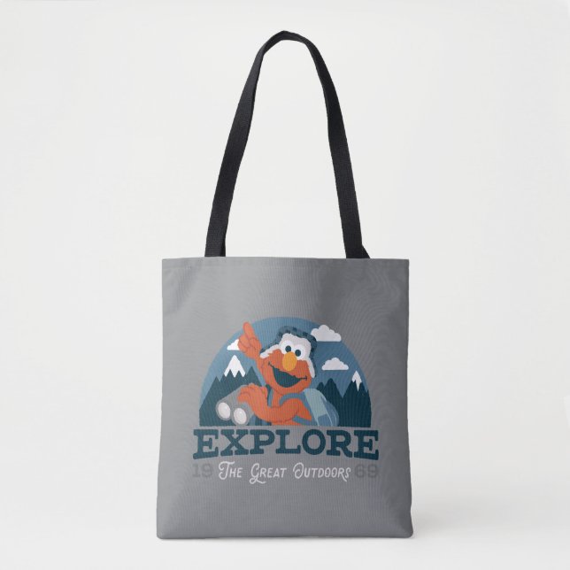 Bolsa Tote Explore O Excelente Lá Fora (Frente)