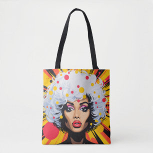 Bolsa Tote Explosão de arte pop
