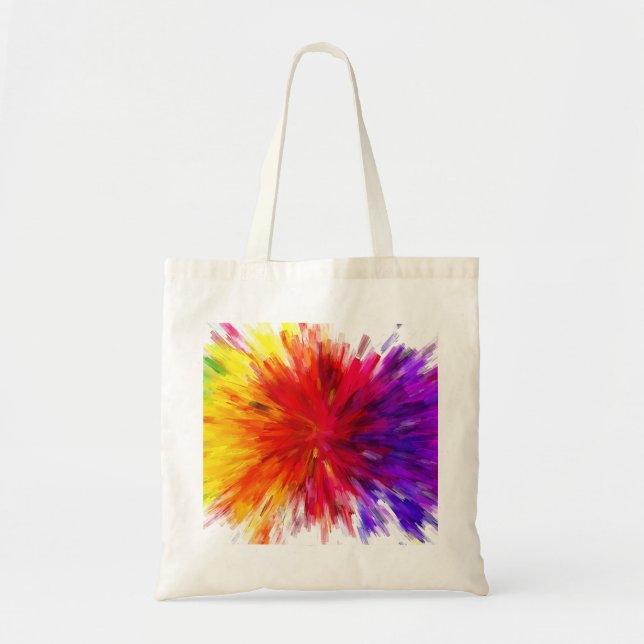 Bolsa Tote Explosão de cor (Frente)