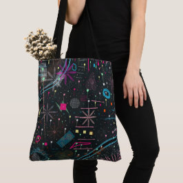 Bolsa Tote Expressionismo Abstrato Maximalista