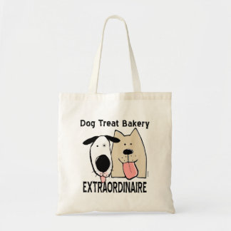 Bolsa Tote Extraordinário da padaria do tratamento de cães