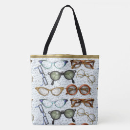 Bolsa Tote Eyeglass Fashion Pattern