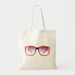 Bolsa Tote Eyeglasses vermelhos