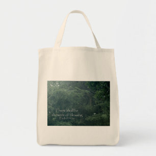 Bolsa Tote Ezekiel 34:26 Haverá chás de bênção.