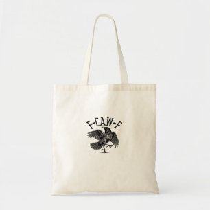 Bolsa Tote F Caw F Crow Criativo Casual