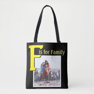 Bolsa Tote F para a família