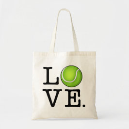Bolsa Tote Fã de tênis do amor do tênis