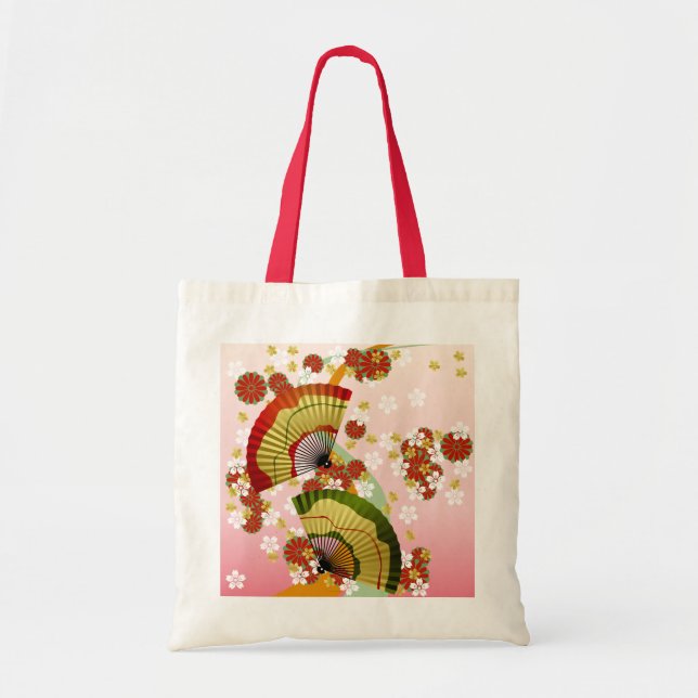 Bolsa Tote Fã japonês 3 (Frente)