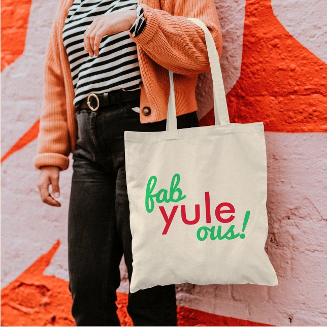 Bolsa Tote Fab Yule Ous | Fabuloso Fábrica de Na moda de Nata (Criador carregado)