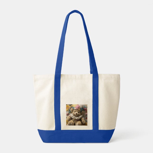 Bolsa Tote "Fabric Tote Design – Personalized diaper bag  (Verso)