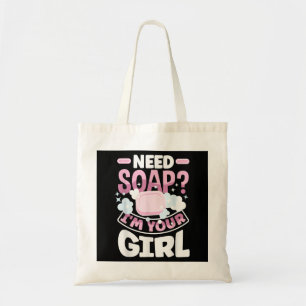 Bolsa Tote Fabricação de Sabão Fabricante de Sabão Engraçado