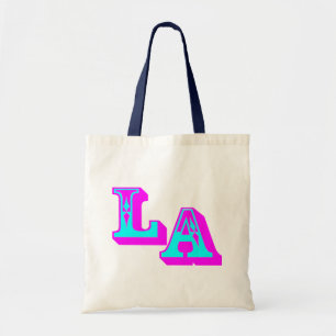 Bolsa Tote ・° ☐ Fabulosa Na moda do logotipo LA Tote Bag§ ☐° 