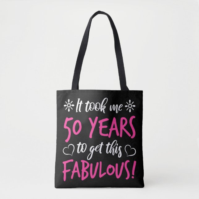 Bolsa Tote Fabuloso 50º aniversário (Frente)