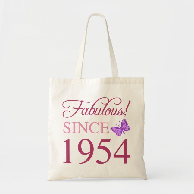 Bolsa Tote Fabuloso desde o aniversário de 70 de 1954 (Frente)