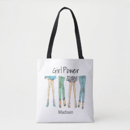 Bolsa Tote Fabuloso "Poder das Meninas"