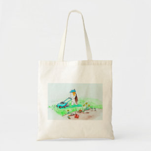 Bolsa Tote Faça a pintura do jardineiro na Guiné