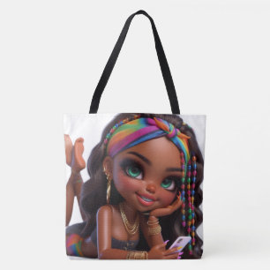 Bolsa Tote Faça Acontecer CHIBI DOLL