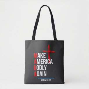 Bolsa Tote Faça com que a América volte a trunchar a inaguraç