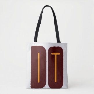 bolsa tote faça isso tipografia