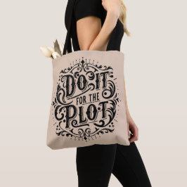 Bolsa Tote Faça-o para a trama