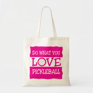 BOLSA TOTE FAÇA O QUE VOCÊ AMA - PICKLEBALL