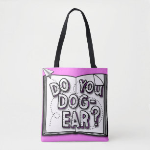 Bolsa Tote Faça-o sacola da orelha de cão