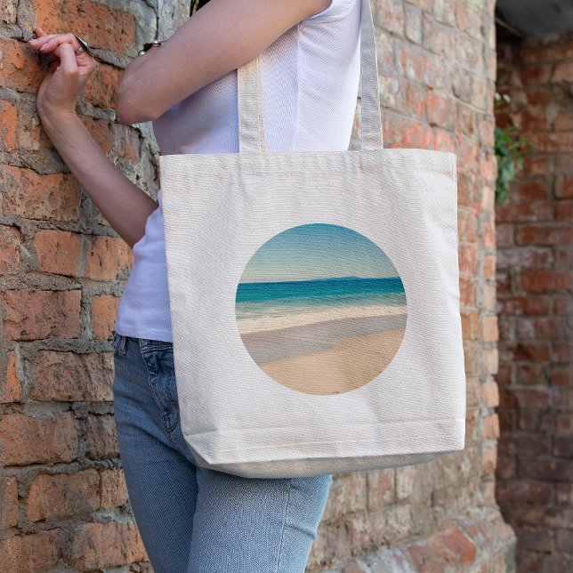 Bolsa Tote Faça o Seu Próprio Círculo de Fotos (Criador carregado)
