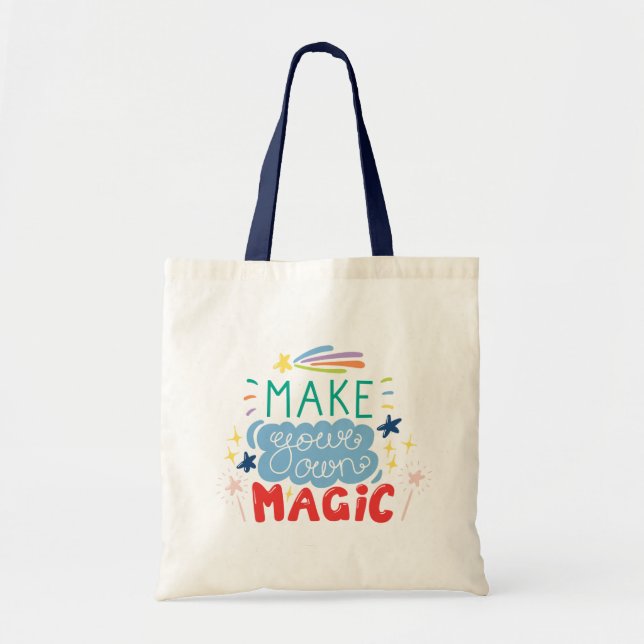 Bolsa Tote Faça sua própria magia (Frente)
