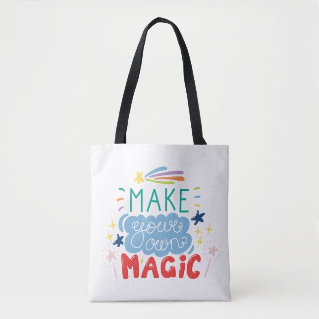 Bolsa Tote Faça sua própria magia (Frente)