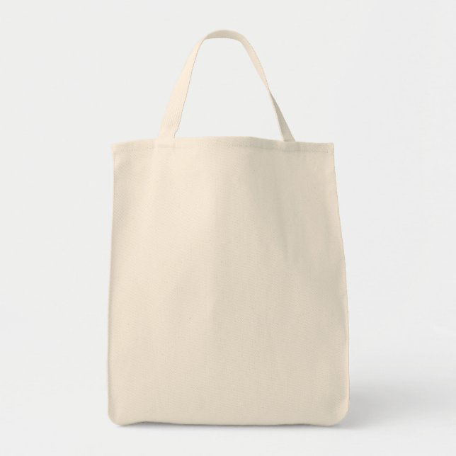 Bolsa Tote Faça sua própria mercearia personalizada Comprando (Frente)