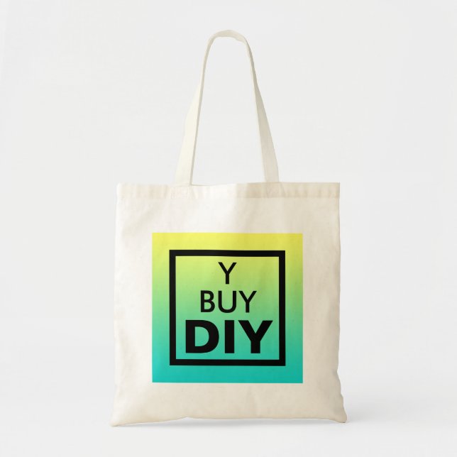 Bolsa Tote Faça-Você-Mesmo, Faça Você Mesmo (Frente)