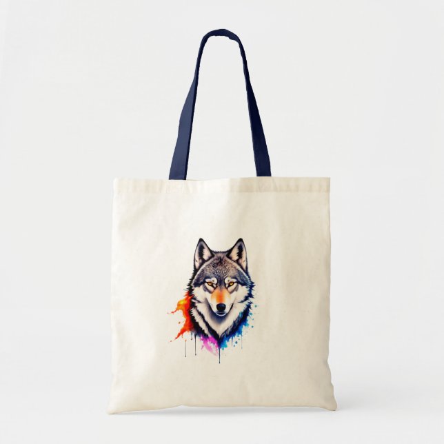 Bolsa Tote Face da Cinza Wolf (Frente)