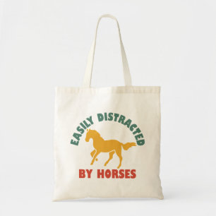Bolsa Tote Fácil Distração Por Cavalos