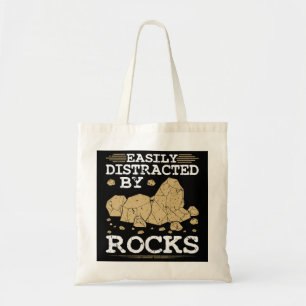 Bolsa Tote Fácil Distração Por Rocks Engraçado Geology