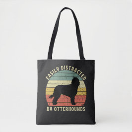 Bolsa Tote Facilmente distraído por Otterhounds