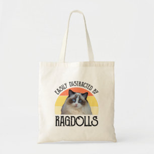 Bolsa Tote Facilmente Distraído Por Ragdolls