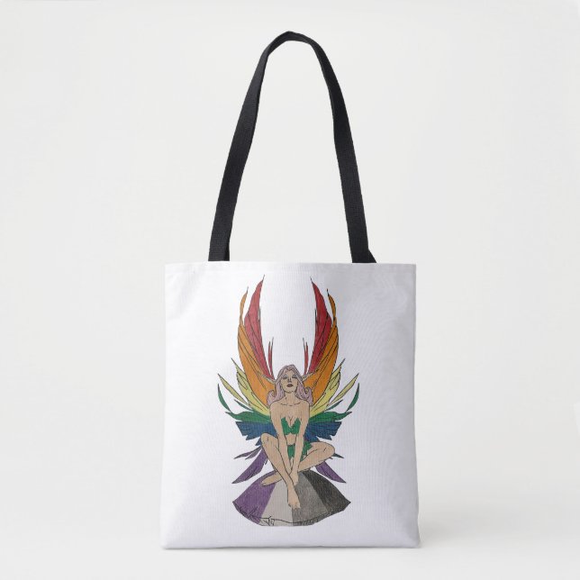 Bolsa Tote Fada Assexual (Frente)