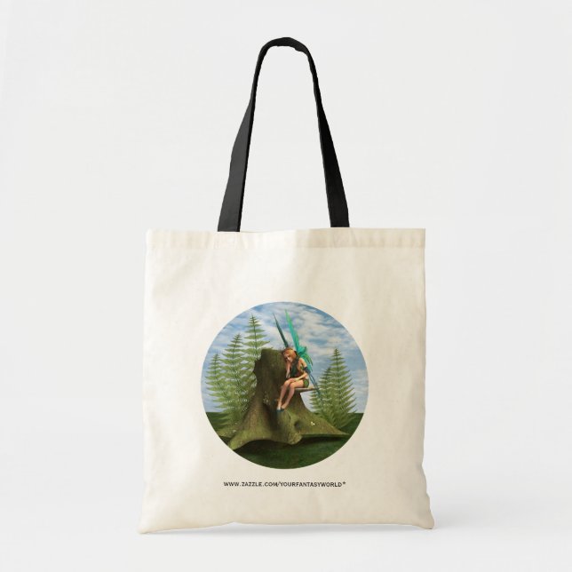 Bolsa Tote Fada Atenciosa (Frente)