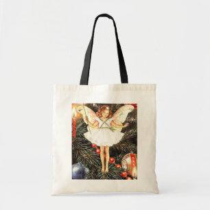Bolsa Tote Fada de árvore de Natal