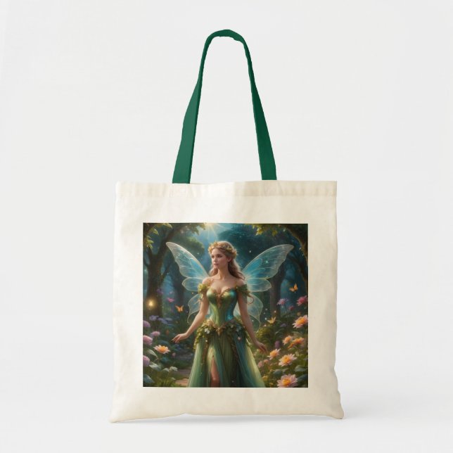 Bolsa Tote Fada de Jardim (Frente)