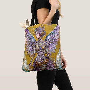 Bolsa Tote Fada do Açúcar Adornada com Joias
