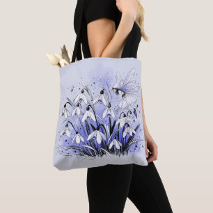 Bolsa Tote Fada do Snowdrop