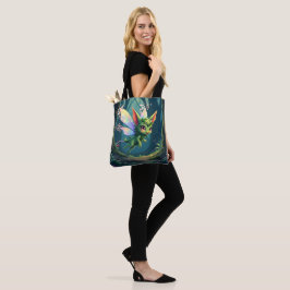 Bolsa Tote Fada Encantada – Sprite da Floresta Mágica 
