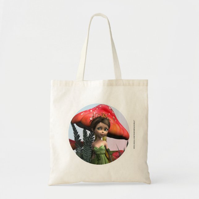 Bolsa Tote Fada no Bosque (Frente)