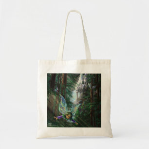 Bolsa Tote Fadas da Floresta e Castelo da Cachoeira