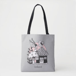 Bolsa Tote Fadas E Laticínios Encantados