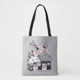 Bolsa Tote Fadas E Laticínios Encantados