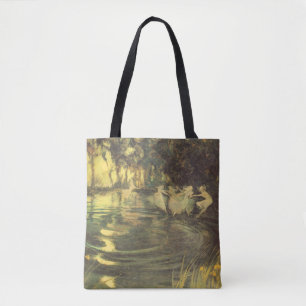 Bolsa Tote Fadas Giram por Arthur Black, Dança de Fadas Vinta