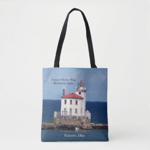 Bolsa Tote Faeroporto Harbour West Breakwater Saco de toques 