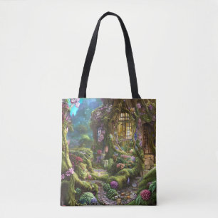 Bolsa Tote Fairyland Forest Graphic